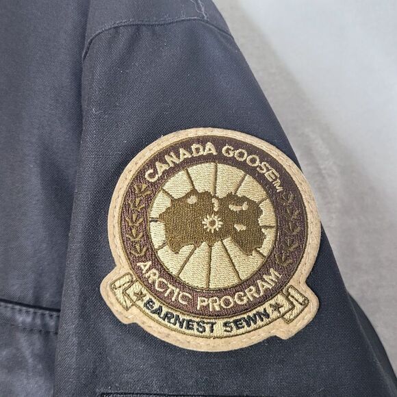 Canada Goose x Earnest Sewn 4565M Expedition Down Parka Jacket Fox Fur Size M - Picture 4 of 15